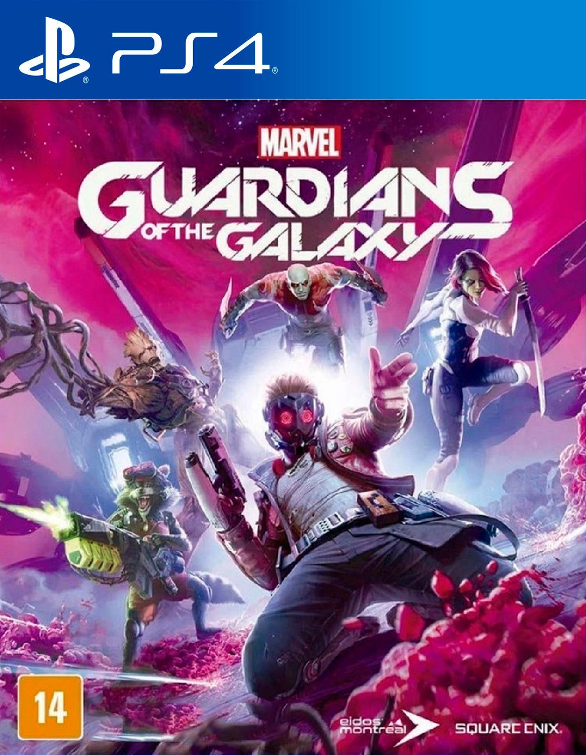 Guardiões da Galaxia – PS4 Mídia Digital