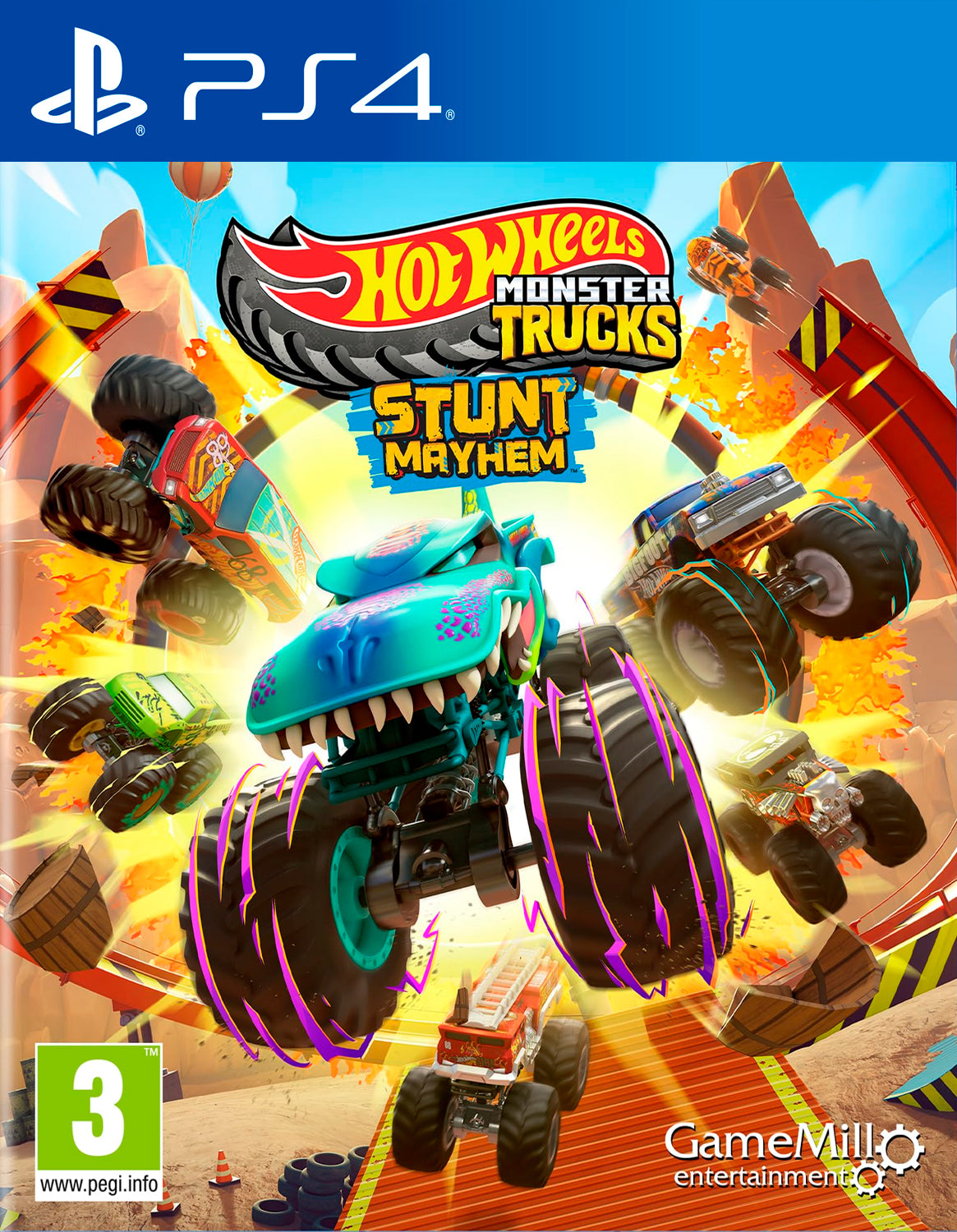 Hot Wheels Monster Trucks Stunt Mayhem - PS4