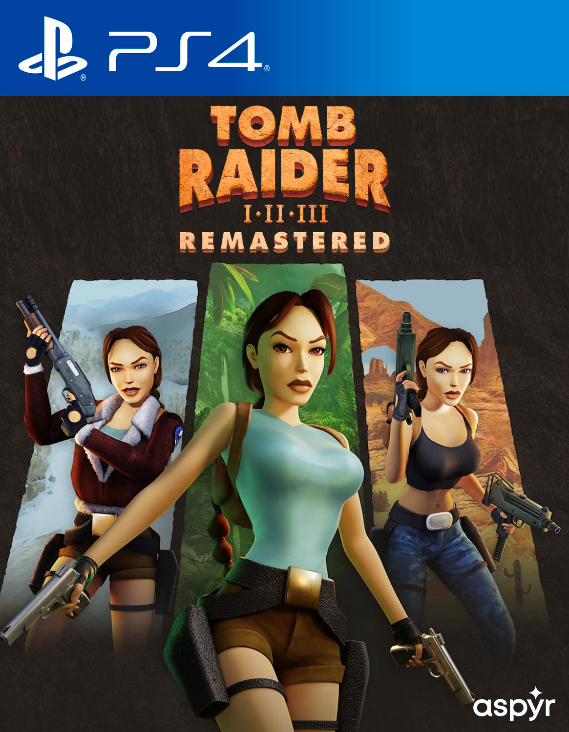 Tomb Raider I-II-III Remastered Starring Lara Croft – PS4 Mídia Digital