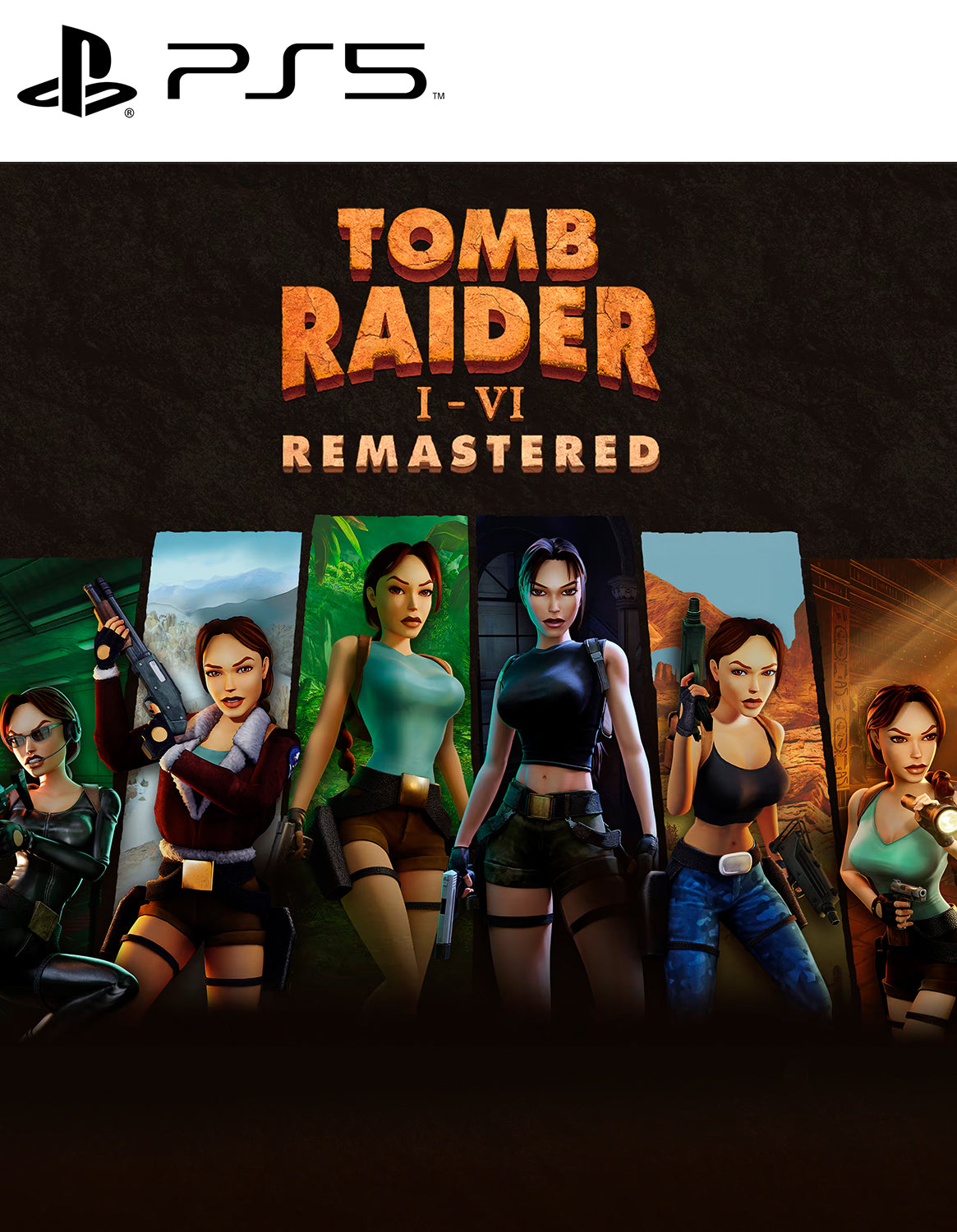 Tomb Raider I-VI Remastered - PS5 Mídia Digital