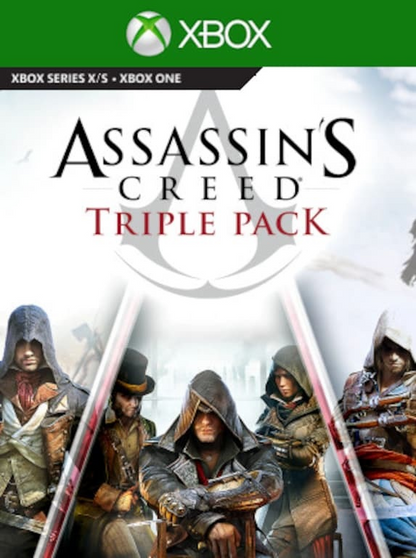 Assassin's Creed Triple Pack – Xbox One Mídia Digital