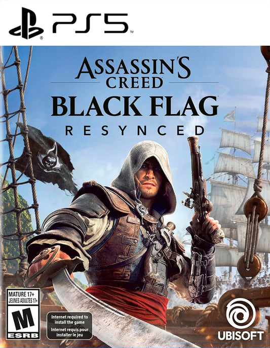 Assassin's Creed Black Flag Resynced PS5 Mídia Digital