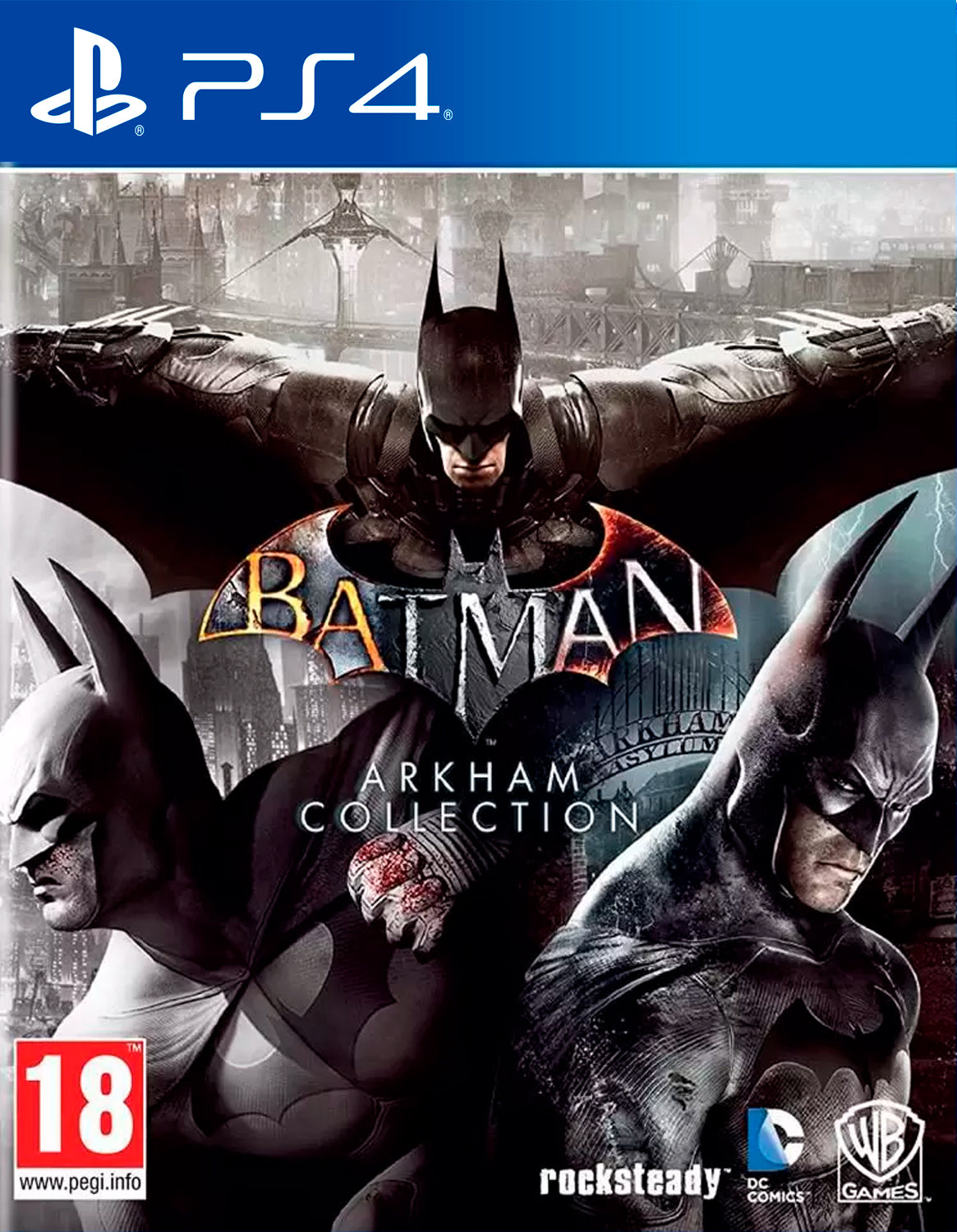 Batman: Arkham Collection - PS4 - Mídia Digital