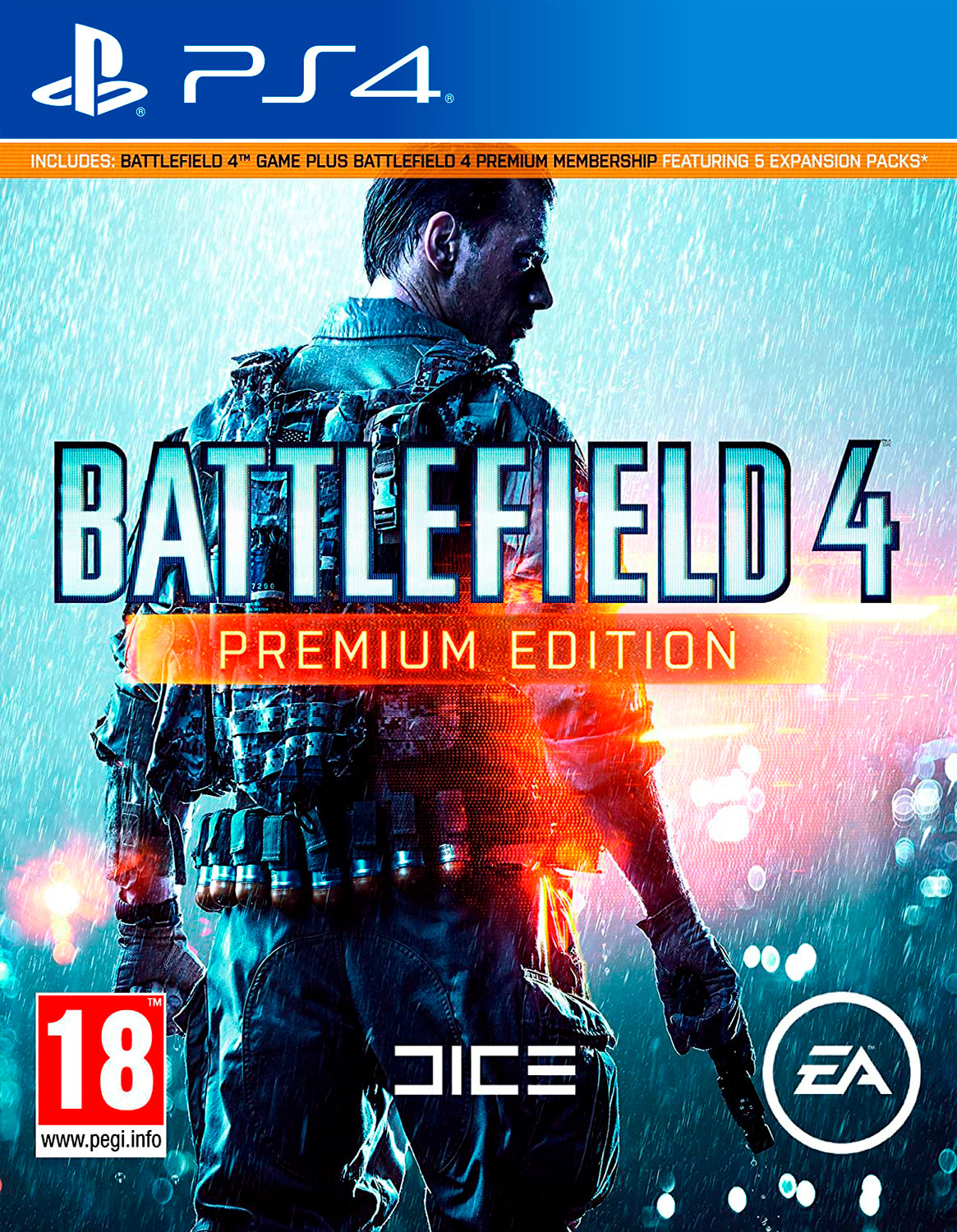 Battlefield 4: Premium Edition - PS4 - Mídia Digital