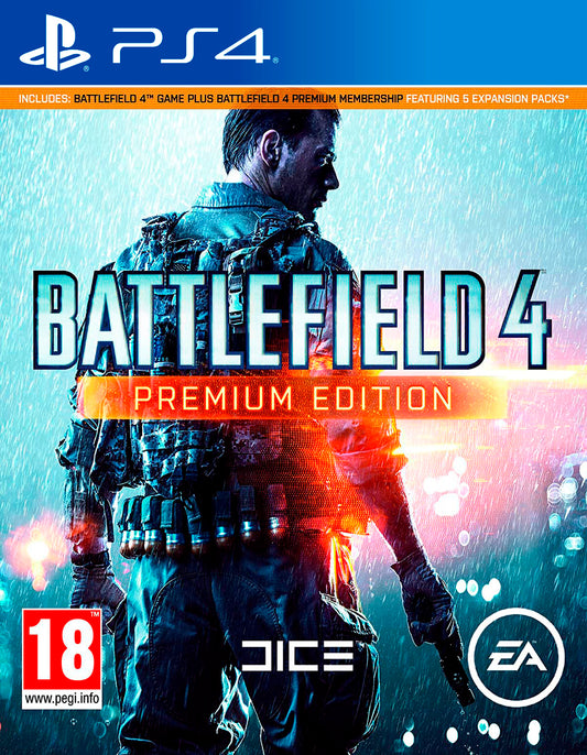 Battlefield 4: Premium Edition - PS4 - Mídia Digital