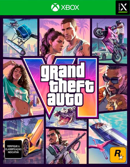 Grand Theft Auto VI - GTA 6 Xbox Series X|S Mídia Digital
