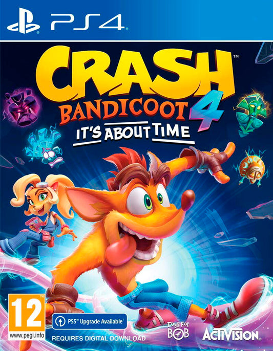 Crash Bandicoot™ 4: It's About Time - PS4 - Mídia Digital