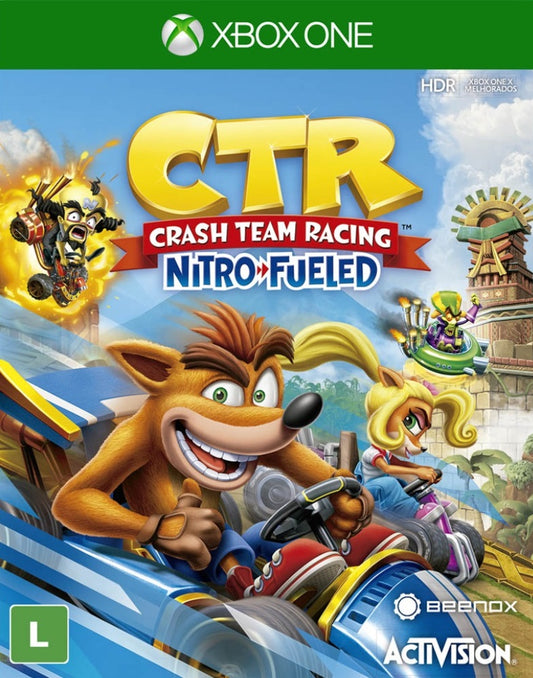 Crash Team Racing Nitro Fueled Xbox One Mídia Digital