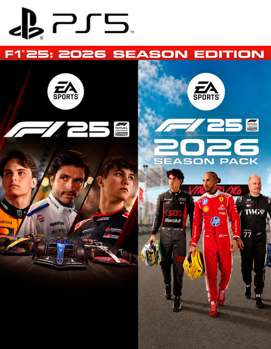 F1 25: Edição da Temporada 2026 - PS5 Mídia Digital