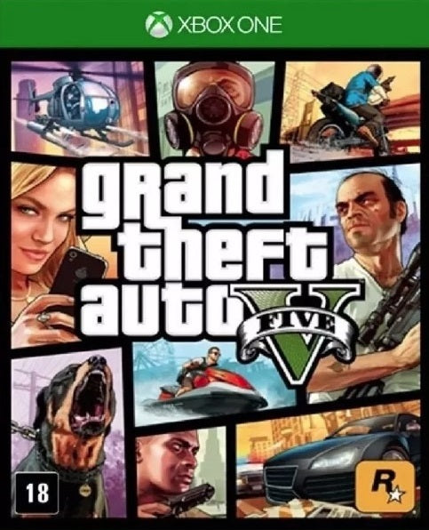 Gta 5 Xbox One Mídia Digital