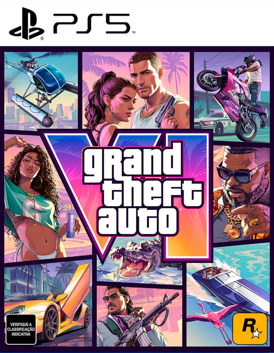 Grand Theft Auto VI – GTA 6 – PS5 Mídia Digital