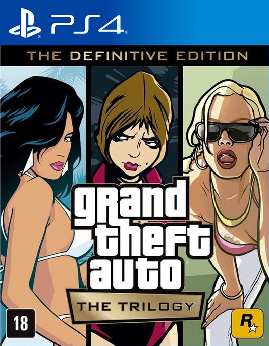 GTA The Trilogy - The Definitive Edition - PS4 - Mídia Digital