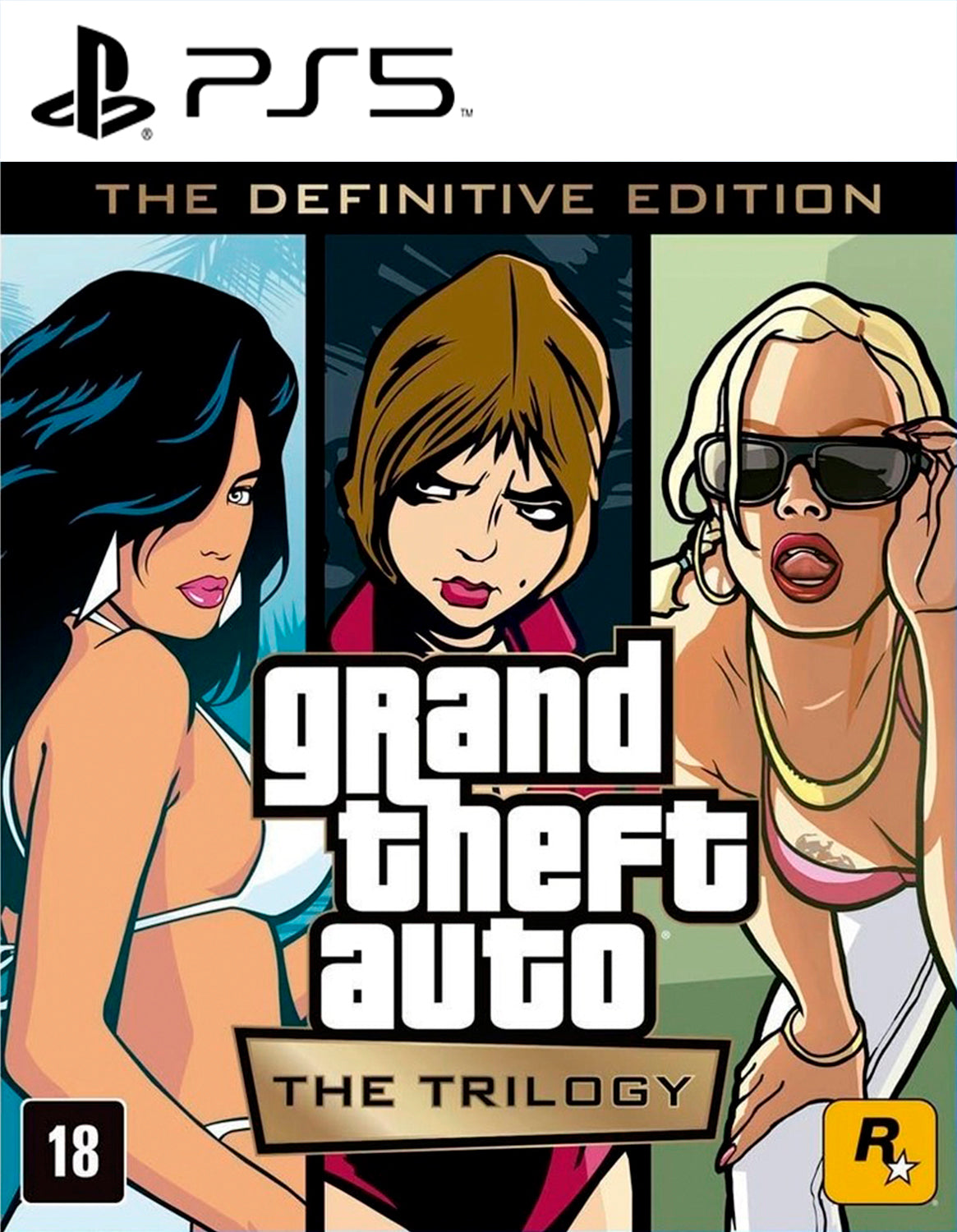 GTA The Trilogy - The Definitive Edition - PS5 - Mídia Digital