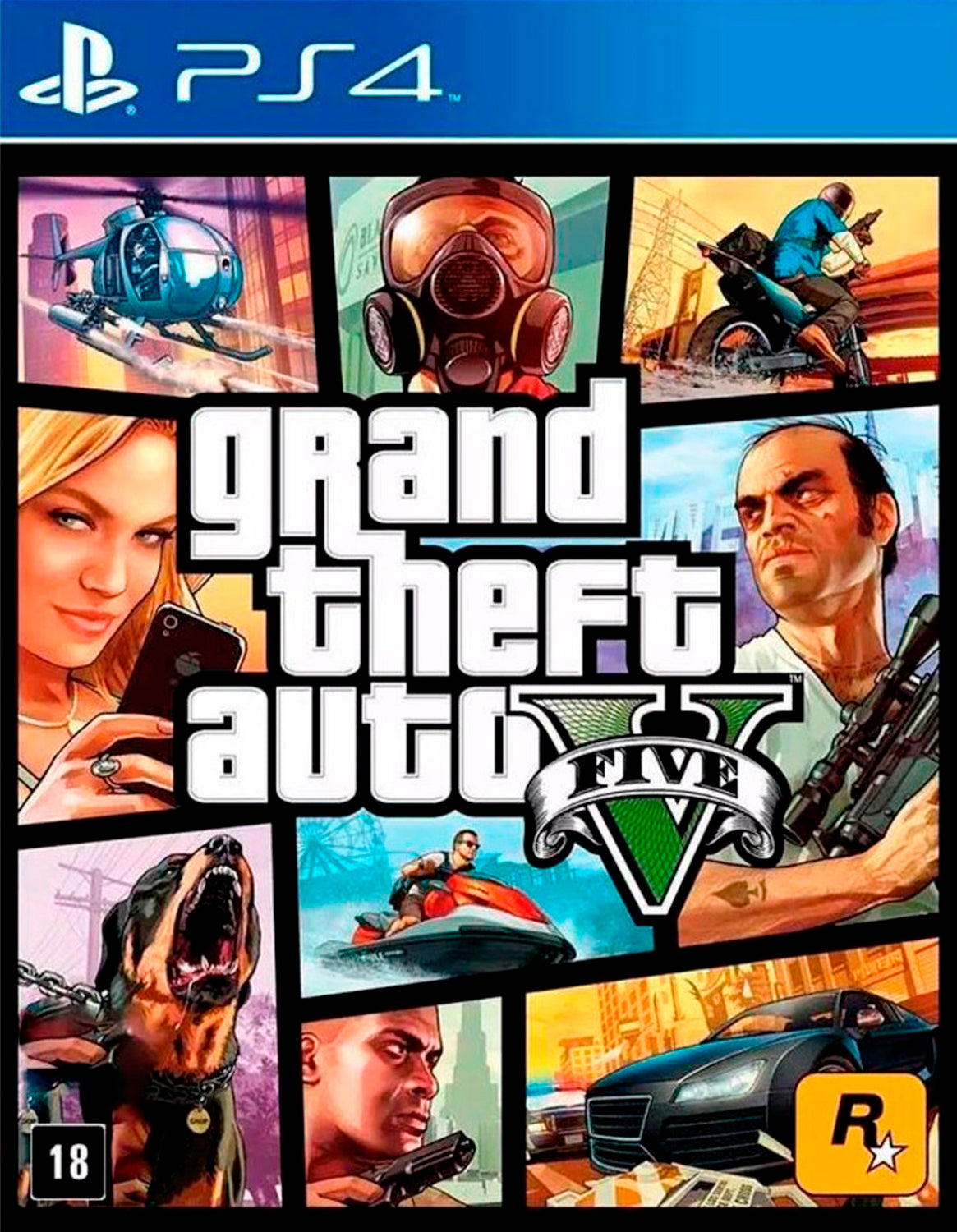 Grand Theft Auto V Gta 5 - PS4 Mídia Digital