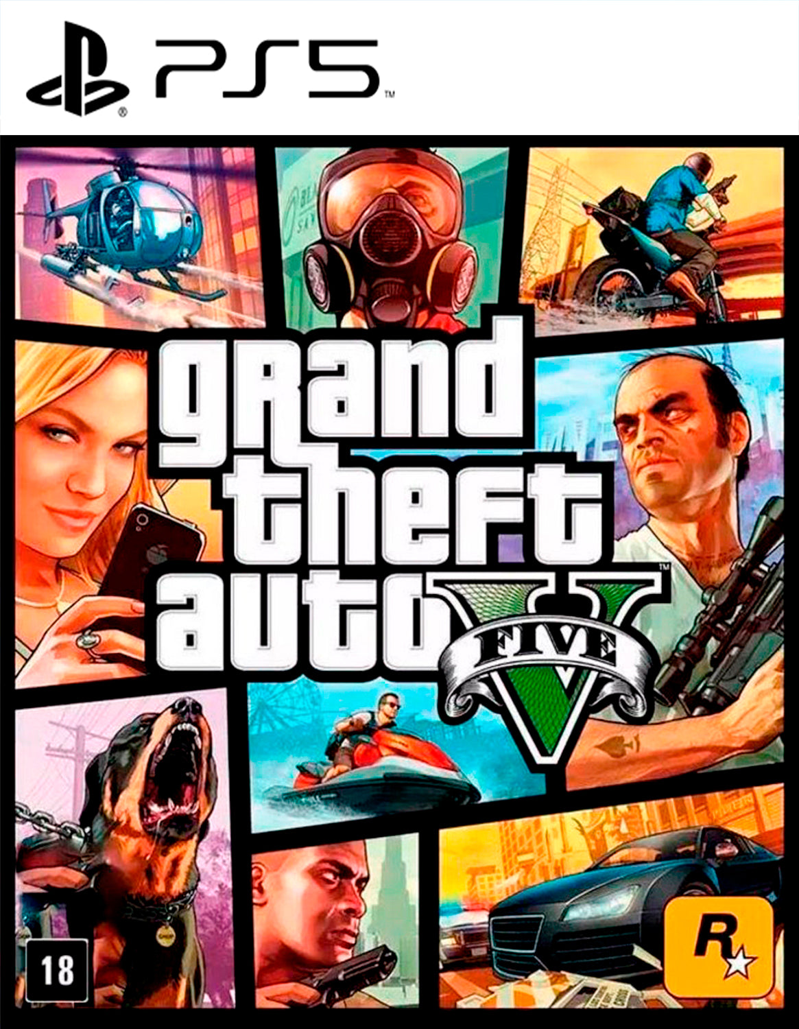 Grand Theft Auto V Gta 5 - PS5 Mídia Digital