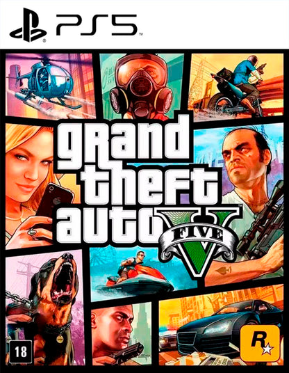 Grand Theft Auto V Gta 5 - PS5 Mídia Digital