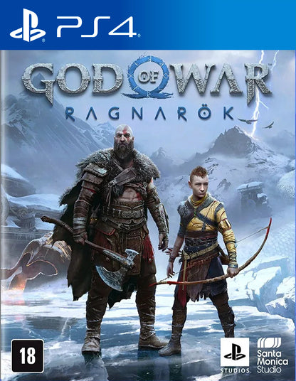 God Of War Ragnarok - PS4 - Mídia Digital