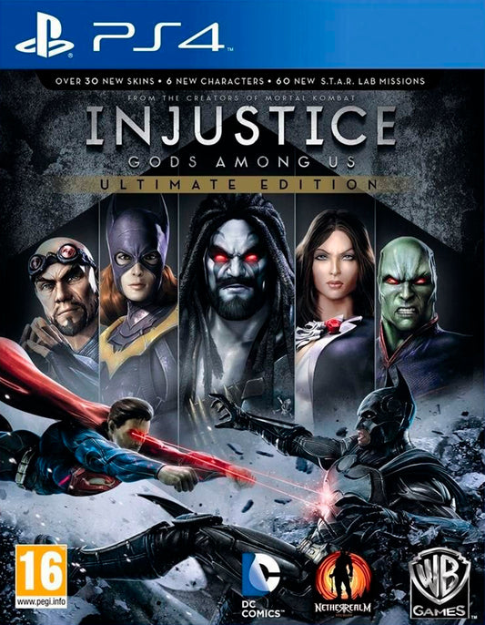 Injustice Gods Among Us Ultimate Edition - PS4 - Mídia Digital