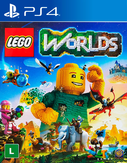 Lego Worlds - PS4 Mídia Digital