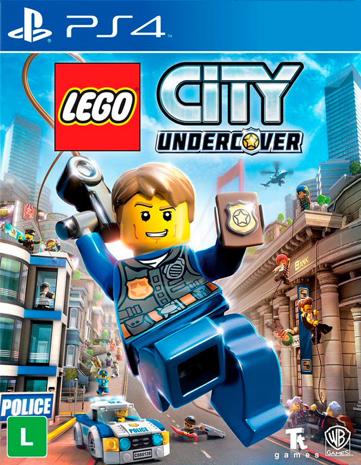 Lego City Undercover - PS4 Mídia Digital