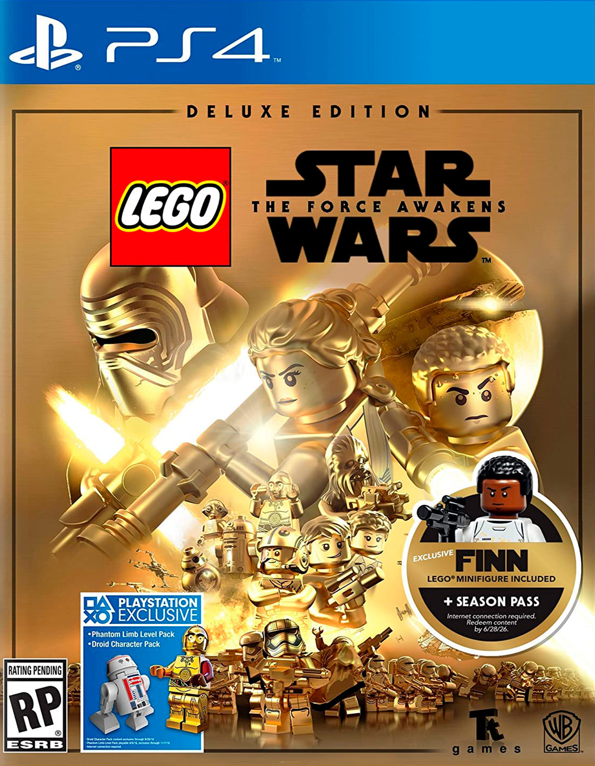 Lego Star Wars: The Force Awakens De Luxo - PS4 Mídia Digital