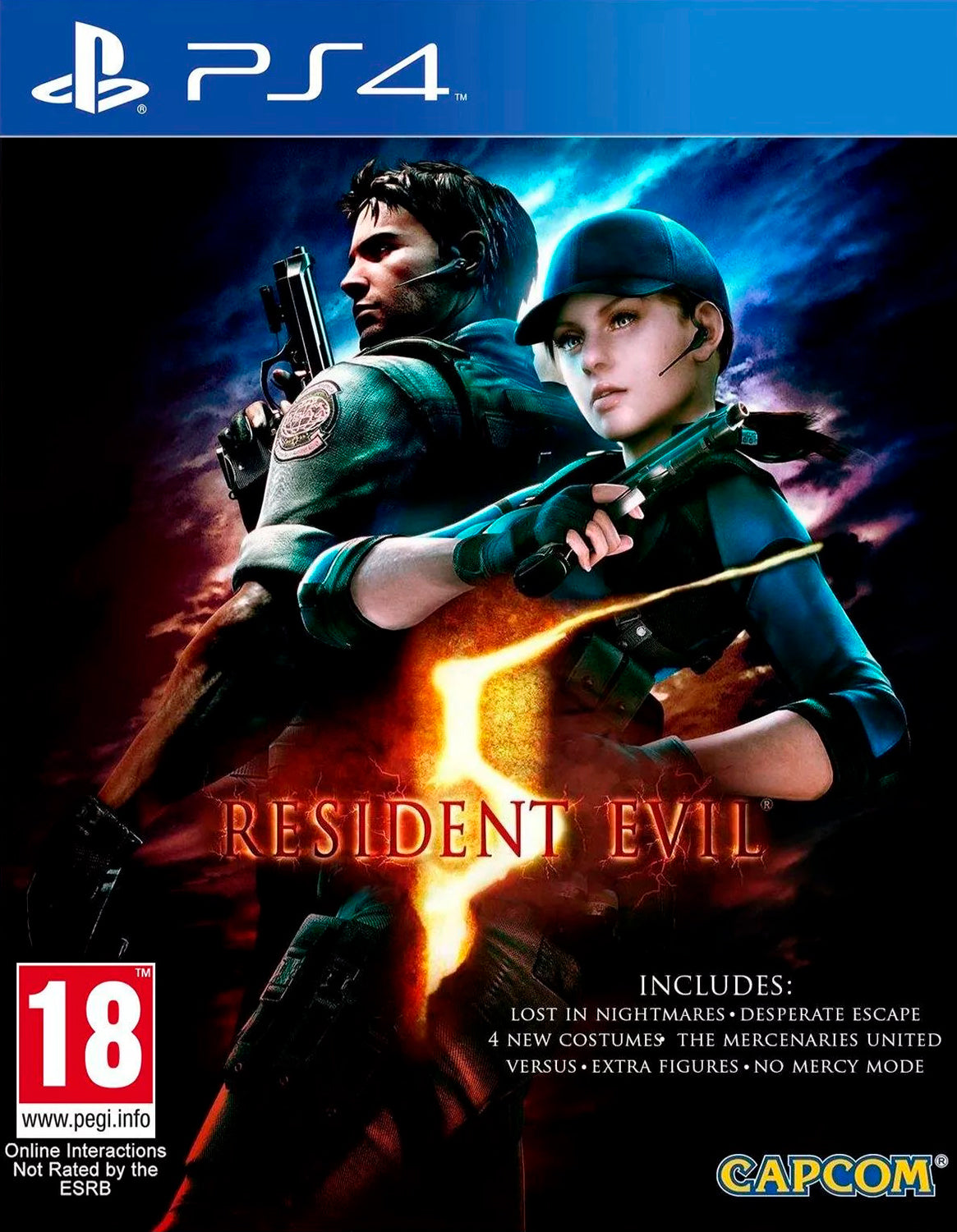 Resident Evil 5 - PS4 - Mídia Digital