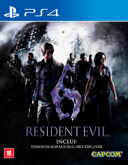 Resident Evil 6 - PS4 - Mídia Digital