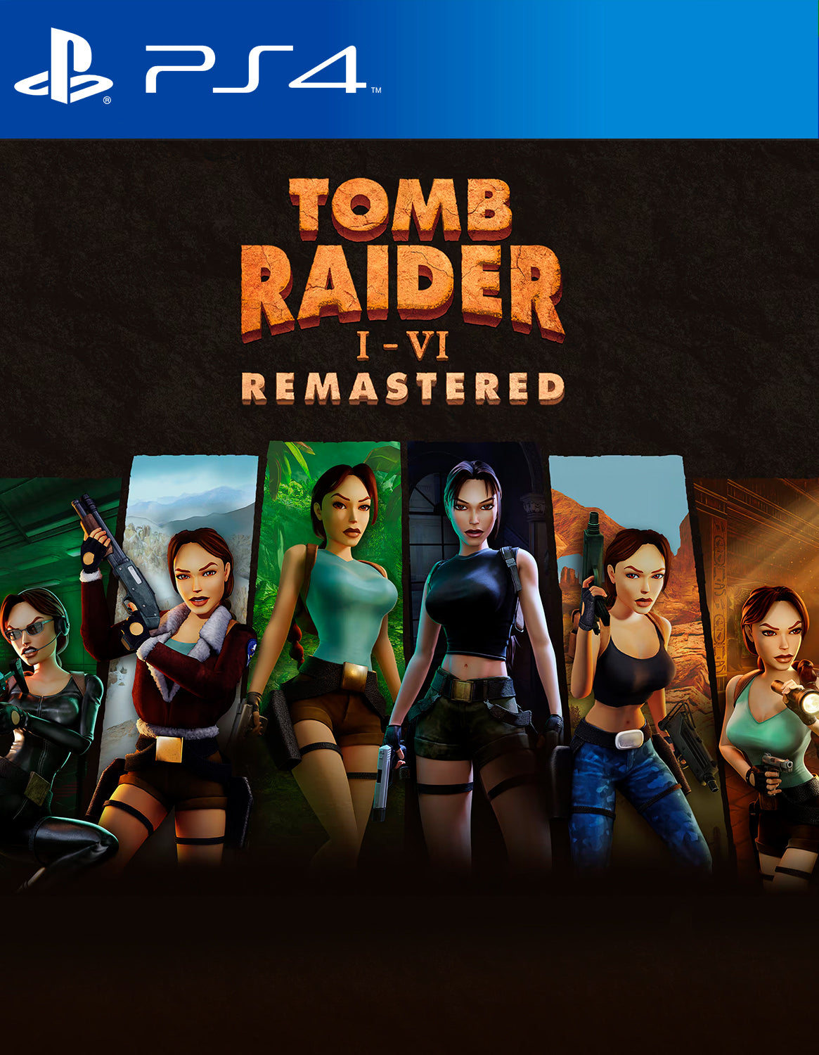 Tomb Raider I-VI Remastered - PS4 Mídia Digital