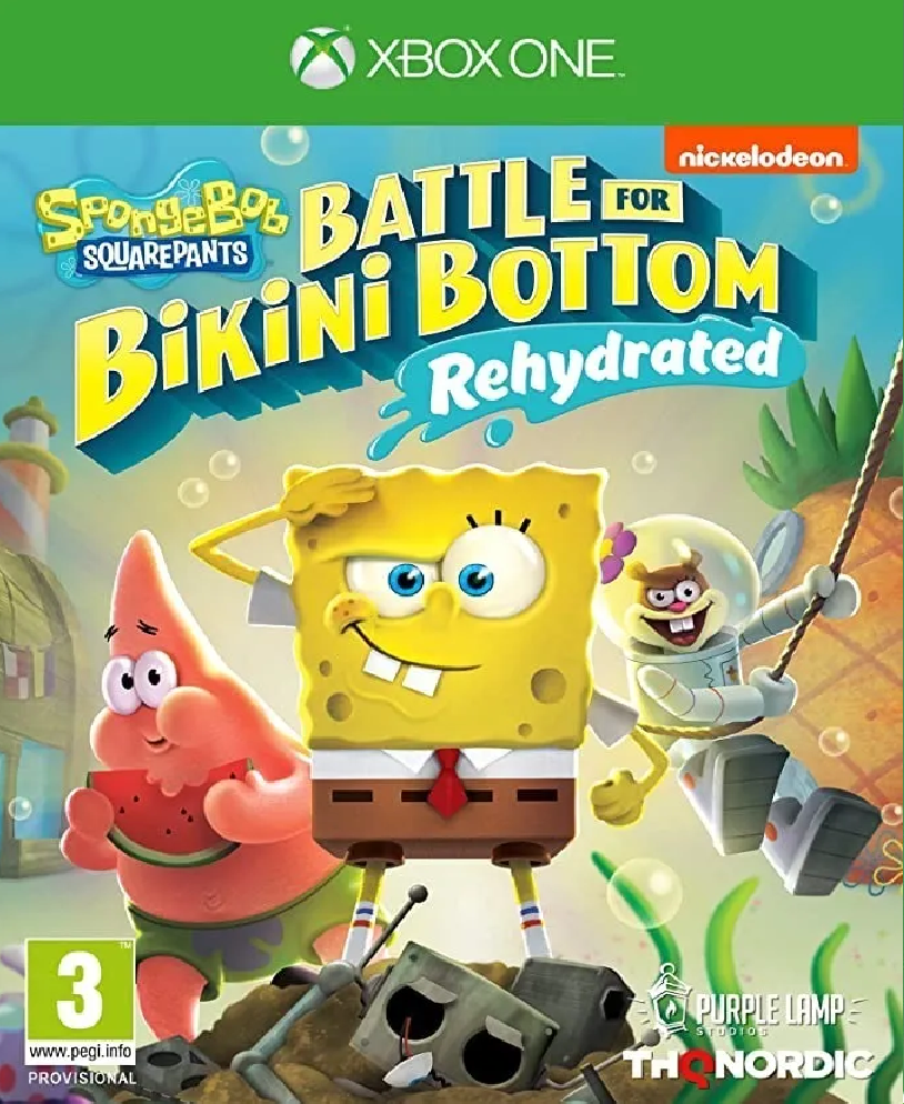 Bob Esponja Battle for Bikini Bottom – Xbox One Mídia Digital