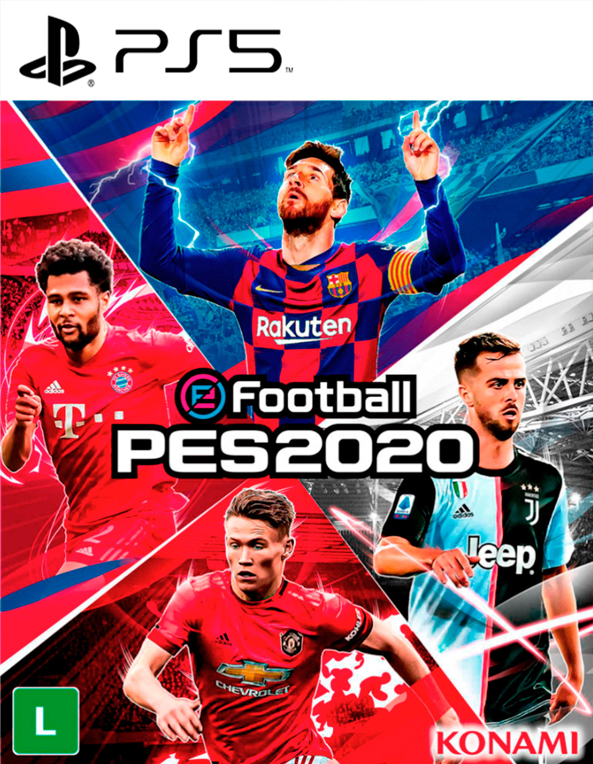 Pes 20 - PS4 p/ PS5 Mídia Digital