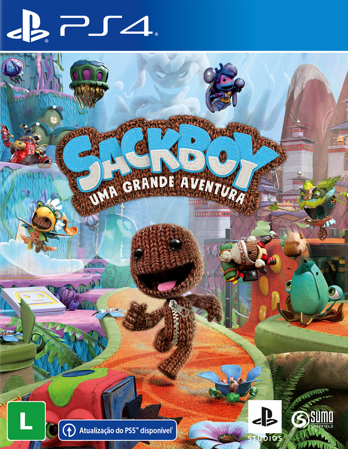 Sackboy: Uma Grande Aventura - PS4 - Mídia Digital