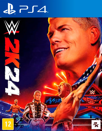 WWE 2K24 - PS4 - Mídia Digital