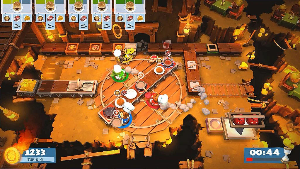 Overcooked! 2- PS4 - Mídia Digital